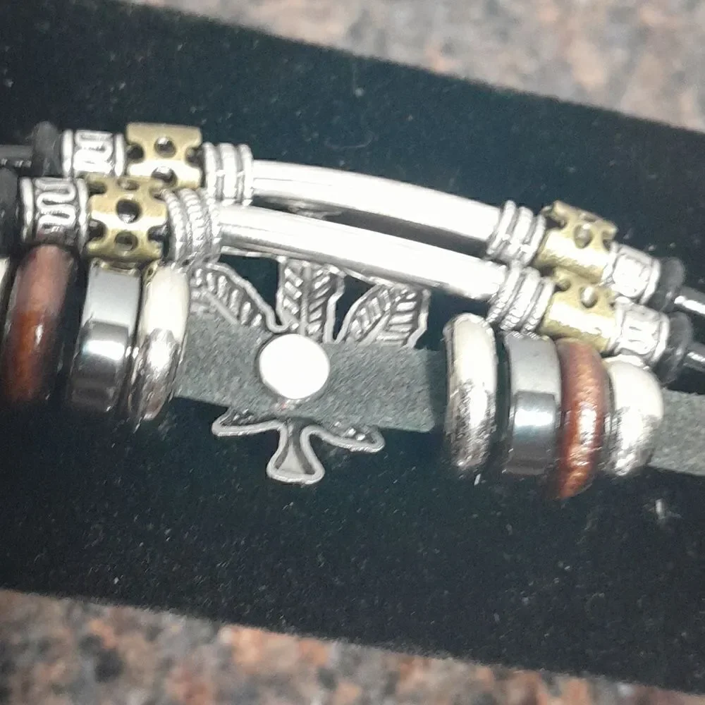 3 Strand Stainless Steel Bracelet...New